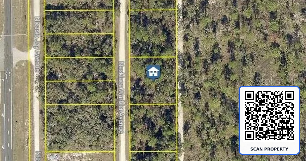 LOT 8 NECKLACE WARBLER AVENUE property photo